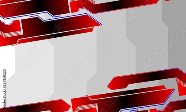 Fototapeta red and white background