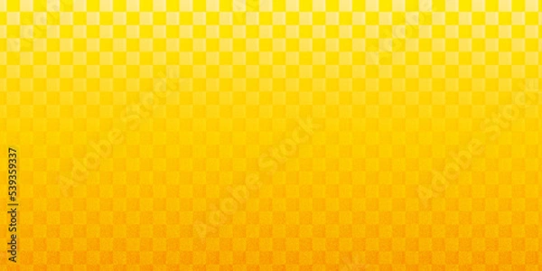 Fototapeta 金色の格子柄の背景画像　年賀状用の背景イラスト