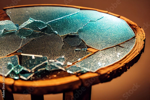 Obraz broken glass