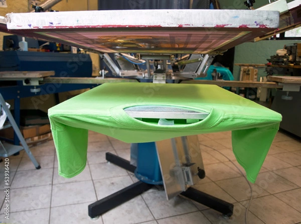 Obraz Drukowanie na koszulkach