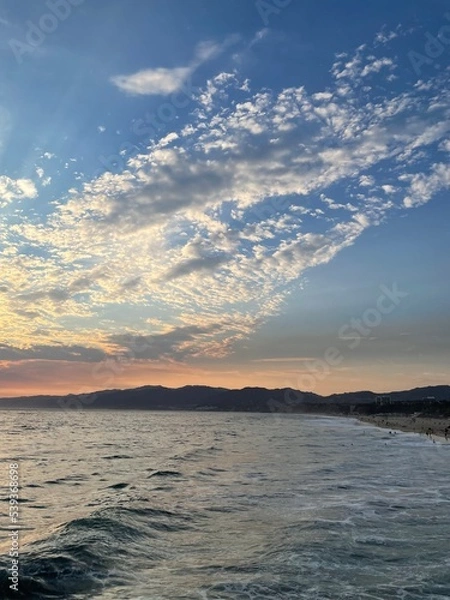 Obraz sunset at the beach