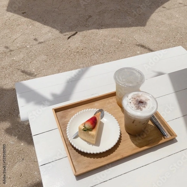 Obraz cake and coffee