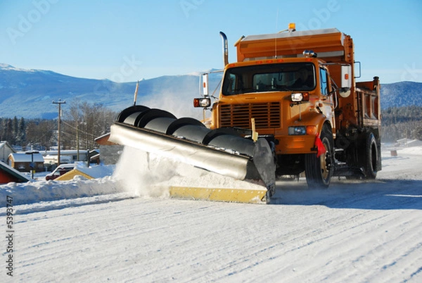 Obraz snowplow
