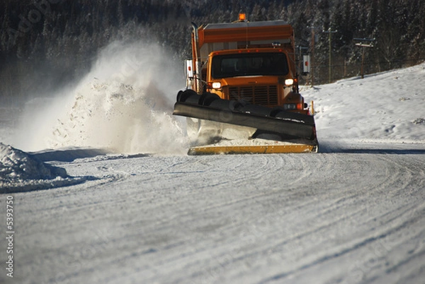 Obraz snowplow