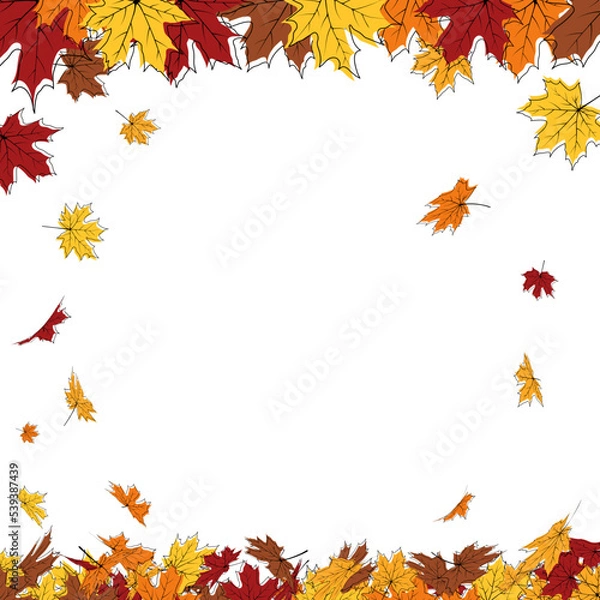 Obraz Autumn Maple Frame