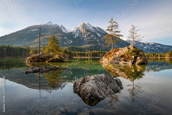 Obraz Morgenstimmung am Hintersee