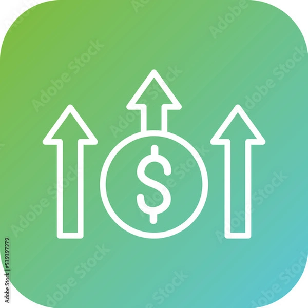 Obraz Growth Icon Style