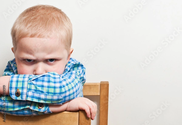 Fototapeta Angry child