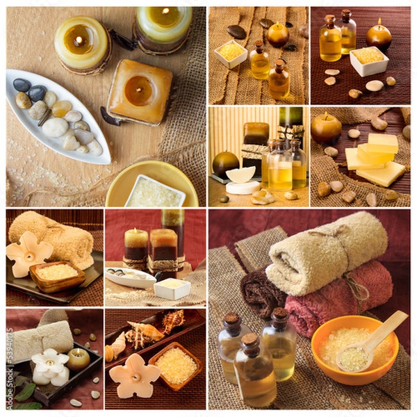 Obraz SPA photo collage