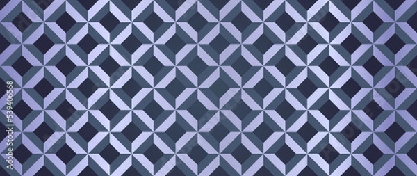 Obraz Abstract Geo Art Vector Pattern Composition With Geometric Shapes