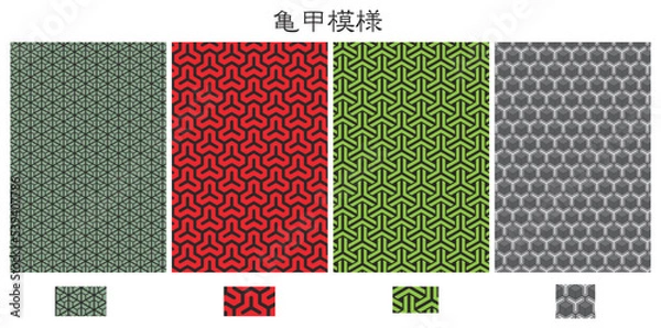 Obraz 亀甲模様-KIKKOU-
