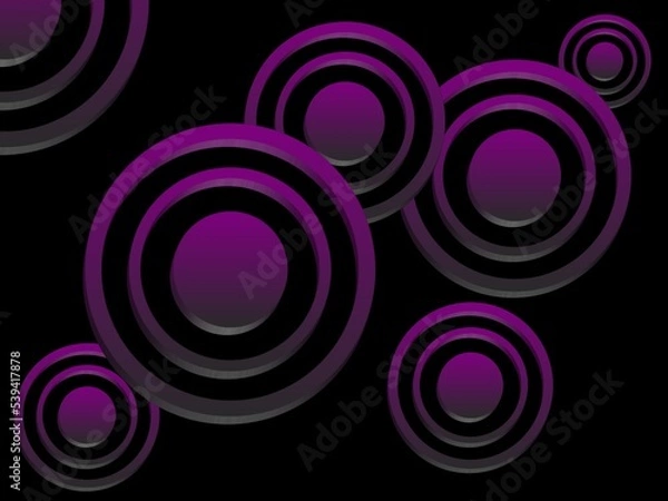 Obraz abstract background with circles