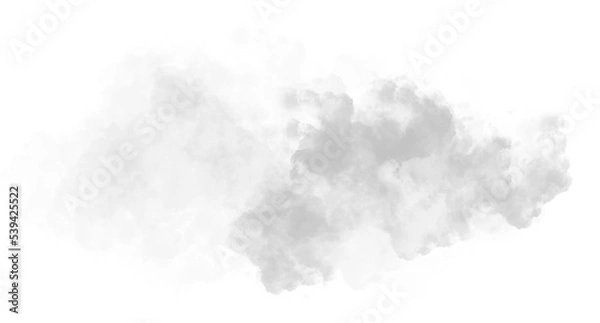 Fototapeta transparent white fog effect