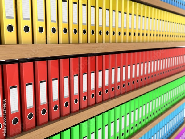 Fototapeta modern archive