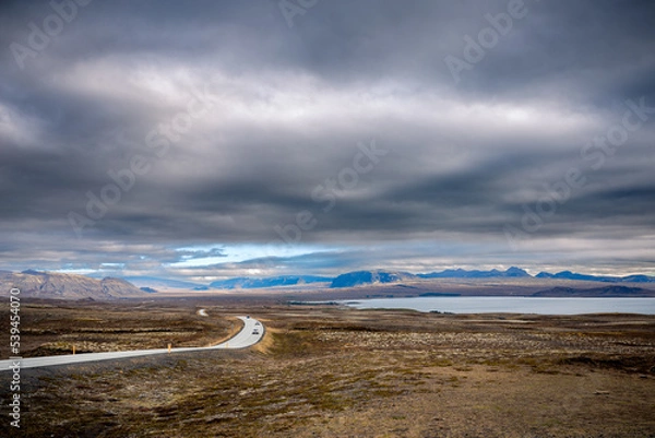 Obraz A road in the nature