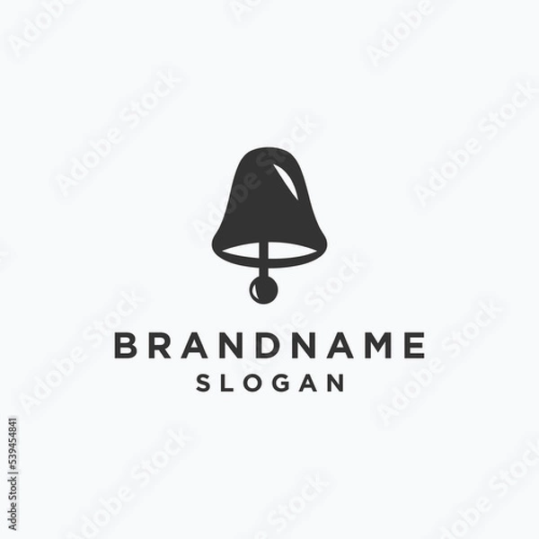 Obraz Bell logo template vector illustration design