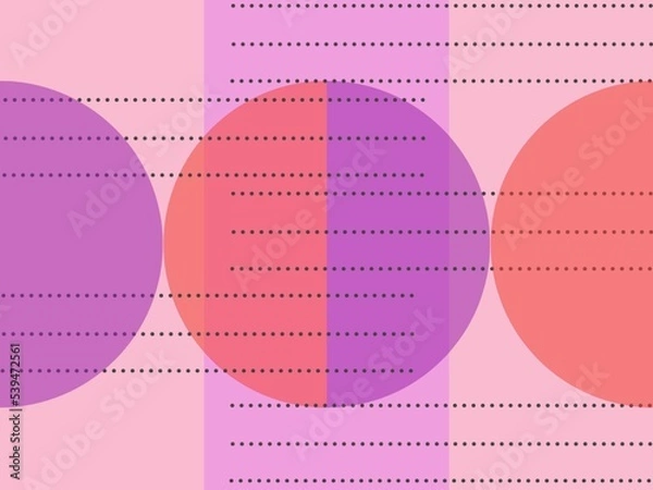 Obraz background with circles