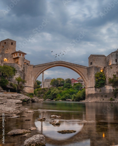 Fototapeta Mostar, old bridge