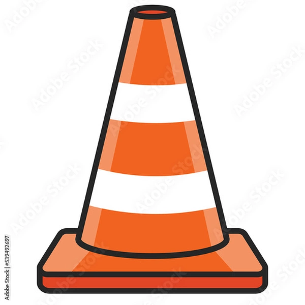 Obraz Traffic cone