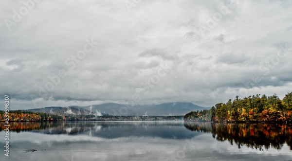 Obraz lake and mountains