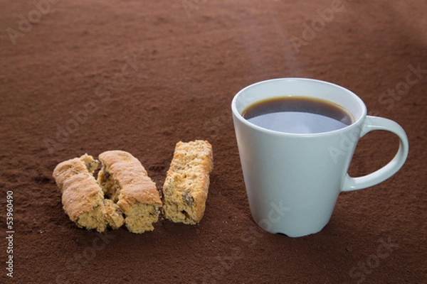 Obraz Kawa i suchary