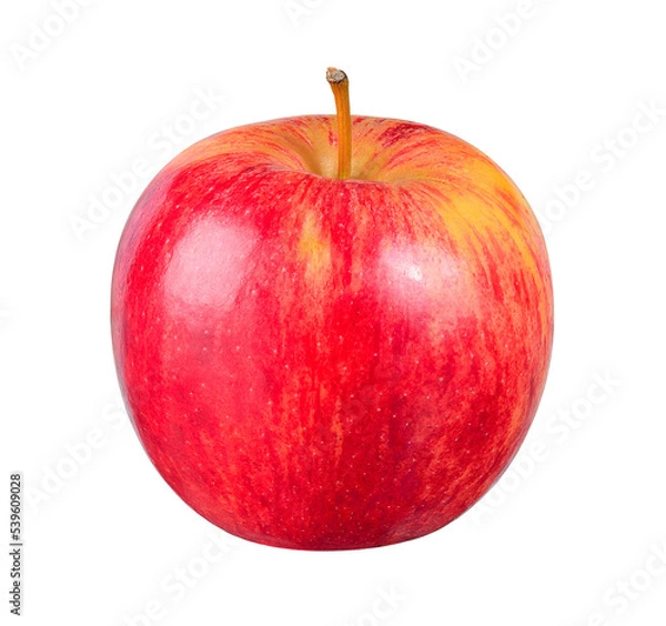 Obraz Red apple on transparent png