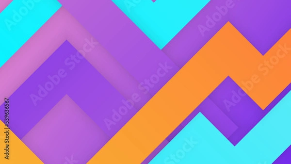 Fototapeta Colorful abstract background dynamic textured geometric element. Modern gradient light vector illustration. Vector abstract graphic presentation design banner pattern background web template.