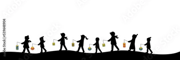 Obraz St. Martin Laternenumzug