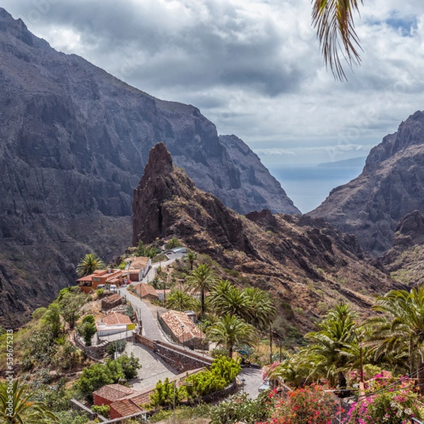 Fototapeta Masca Canary Island Tenerife landscape