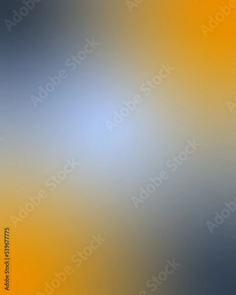 Obraz vertical golden orange - navy gray - sky blue gradient background
