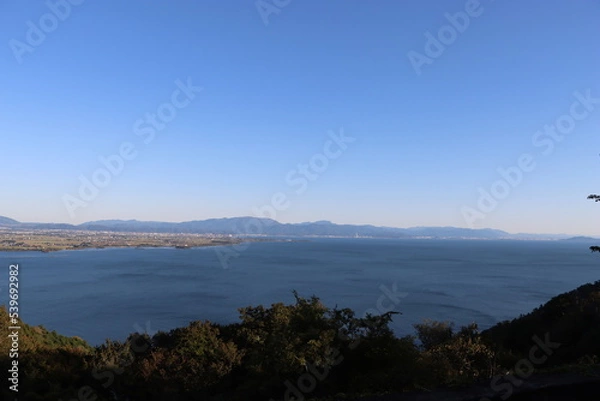 Obraz 琵琶湖の景色