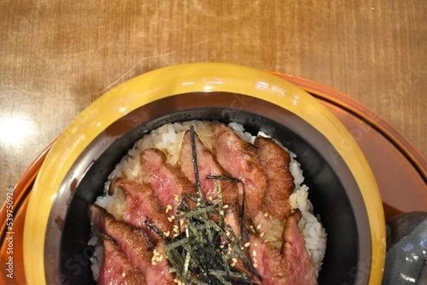 Obraz 牛肉のひつまぶし