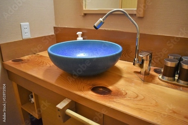 Obraz 洗面所の蛇口