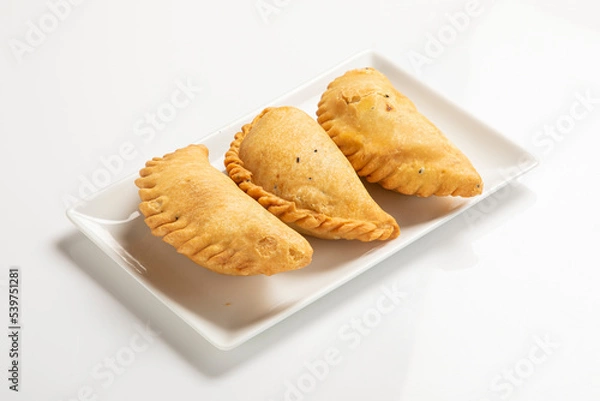 Fototapeta Saamosha isolated on white background