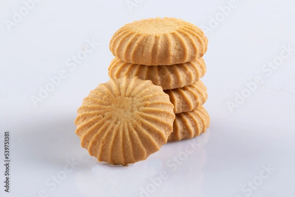 Fototapeta cookie isolated on white background
