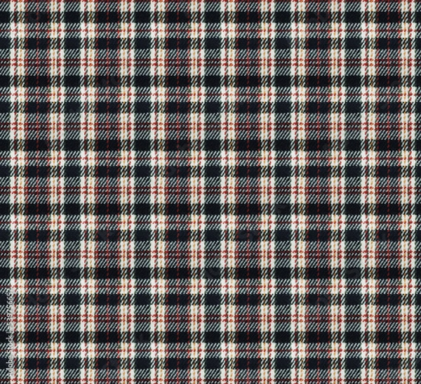 Fototapeta tartan checkered seamless fabric pattern  