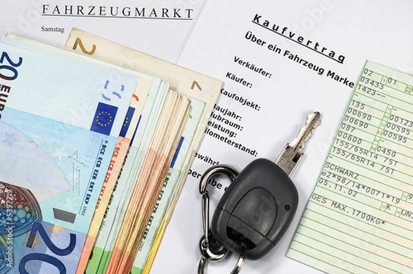 Obraz Kaufabwicklung