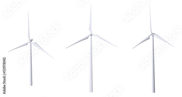 Obraz Wind Turbine Isolated