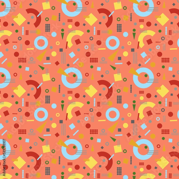 Fototapeta seamless pattern geometric