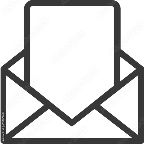 Fototapeta envelope icon