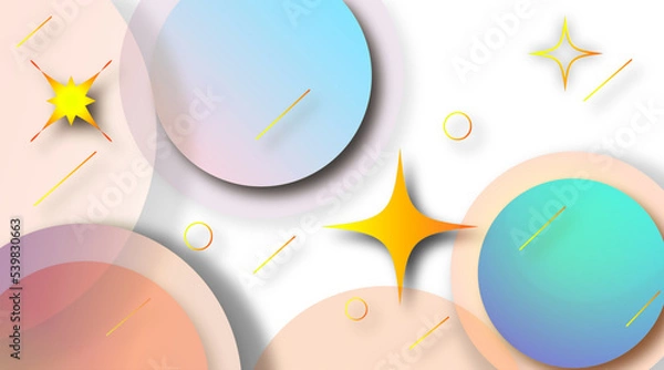 Fototapeta abstract colorful astro background 