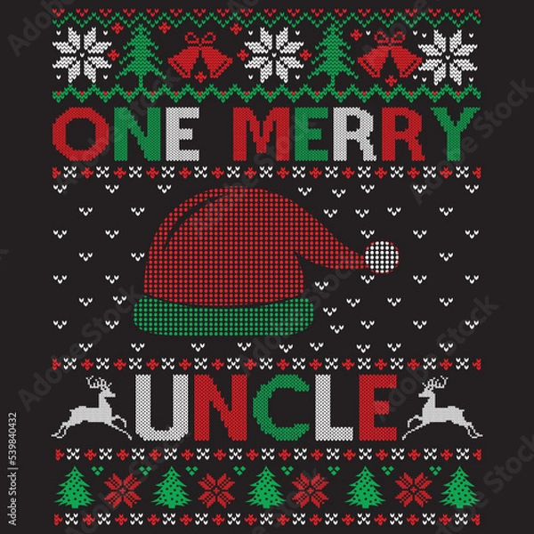 Fototapeta one merry uncle