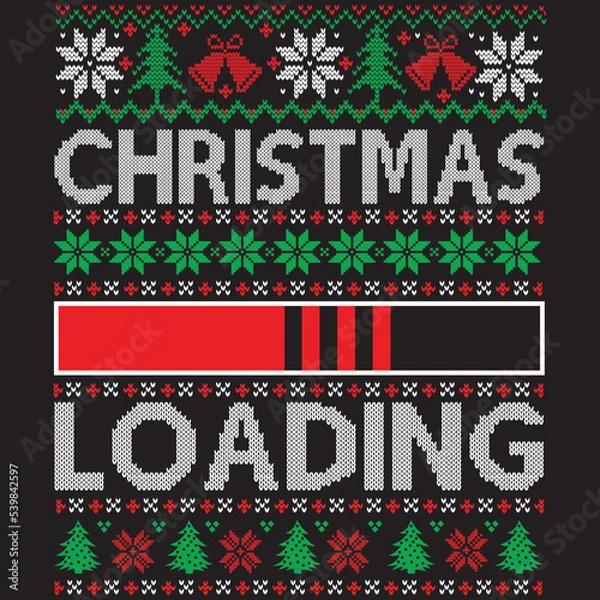 Fototapeta Christmas loading
