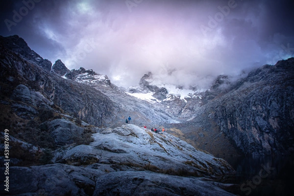 Obraz Magic mountain in the Andean