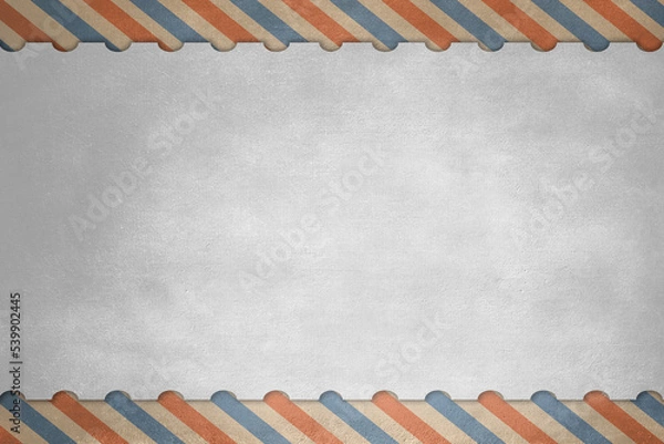 Obraz Retro circus grunge background with empty space on red and blue colorful diagonal stripes