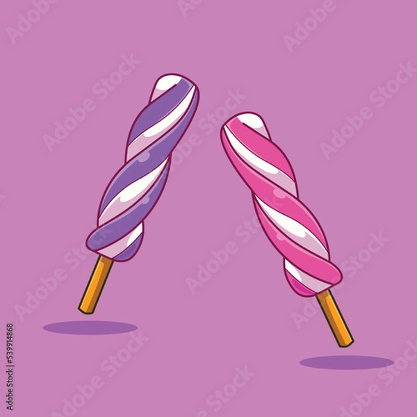 Fototapeta set of a candy