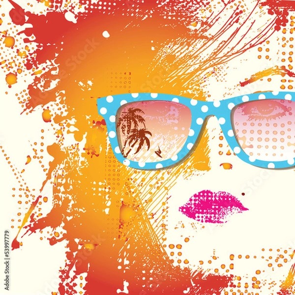 Obraz Women in sunglasses