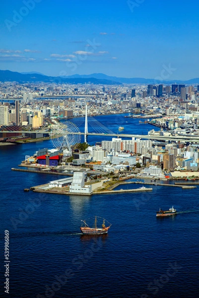 Fototapeta 大阪湾ベイエリア