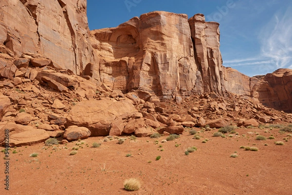Fototapeta eroding butte