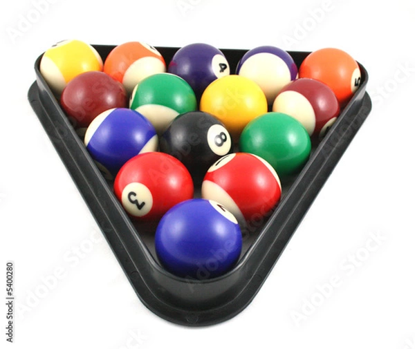 Obraz Bool balls in triangle